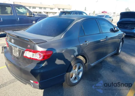 2011 Toyota Corolla S from USA, damaged, VIN 2T1BU4EE4BC710388